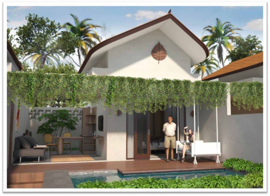 Ubud,Bali,Indonesia,1 Bedroom,1 Bathroom,Villa,MLS ID