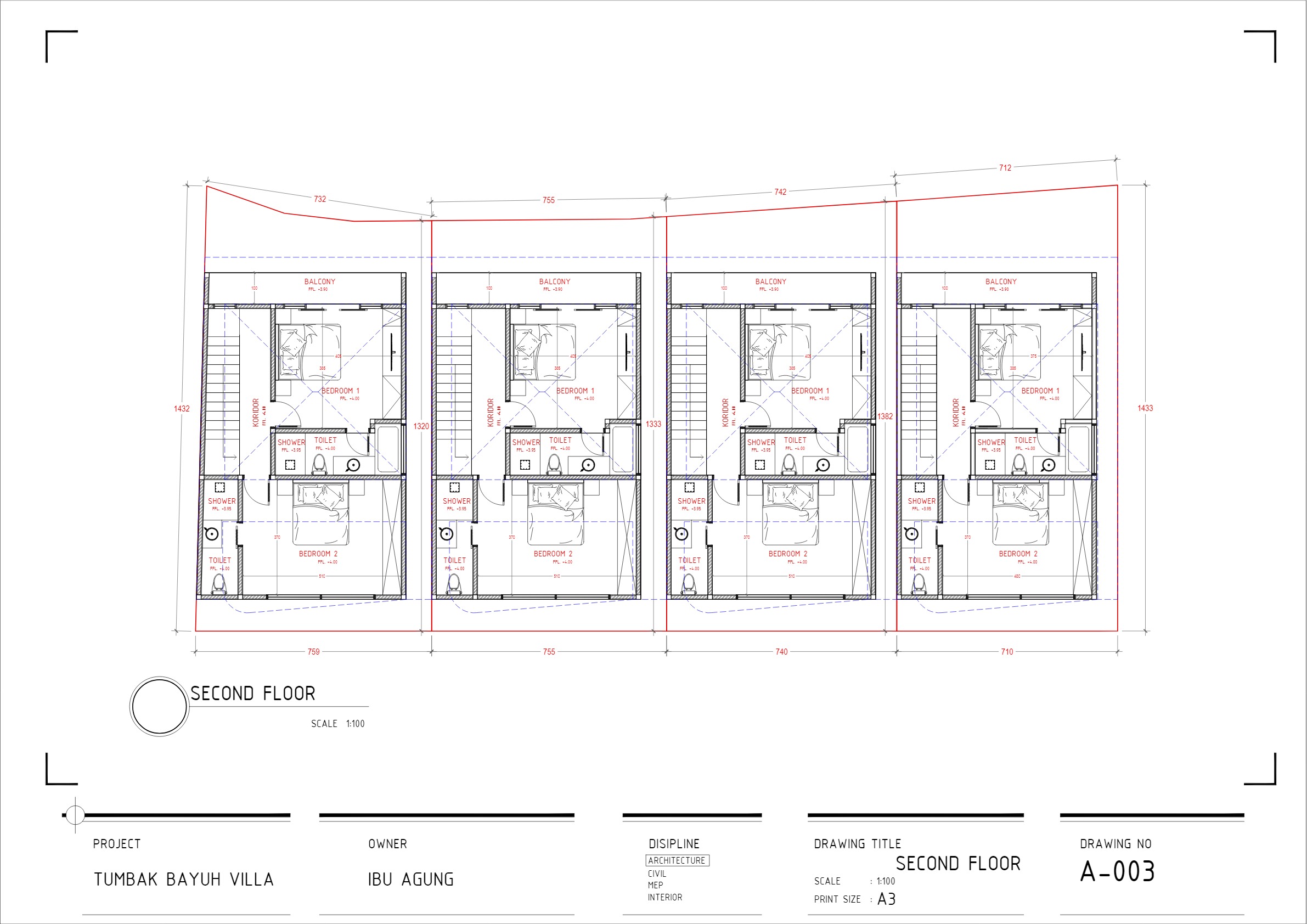 Canggu,Bali,Indonesia,2 Bedrooms,3 Bathrooms,Villa,MLS ID 1749