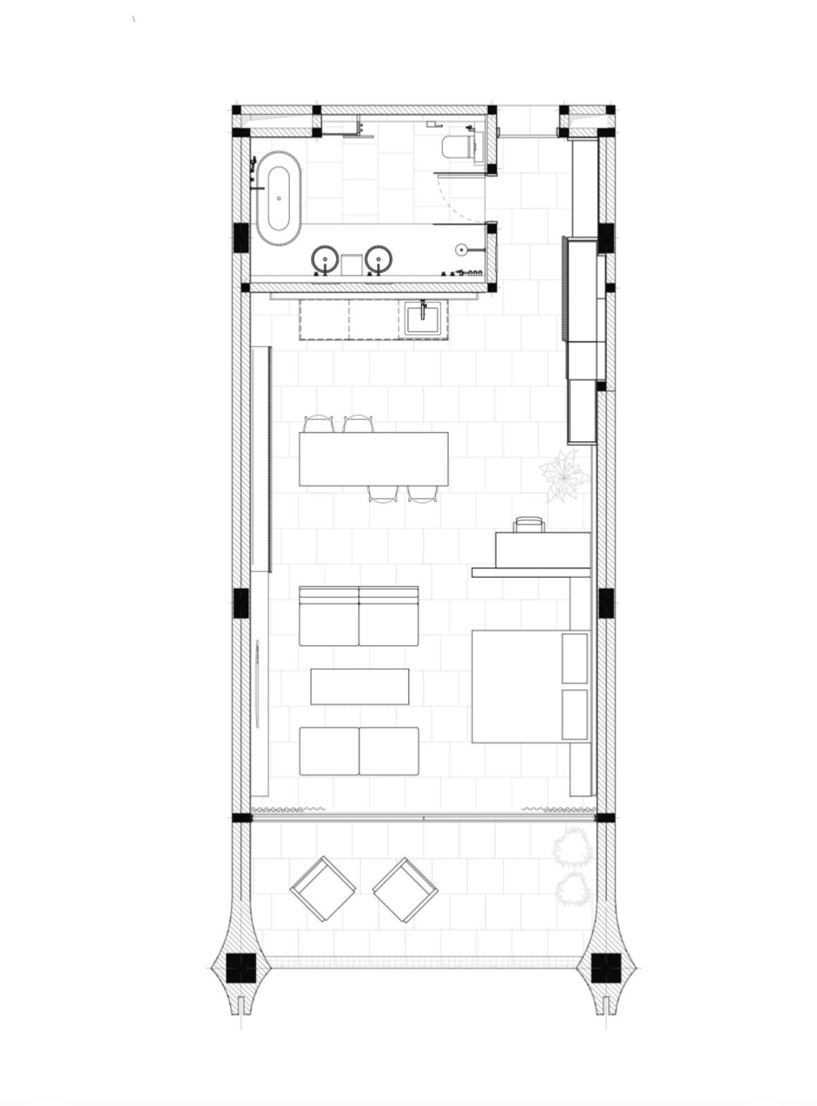 Pecatu,Bali,Indonesia,1 Bedroom,1 Bathroom,Apartment,MLS ID 2075