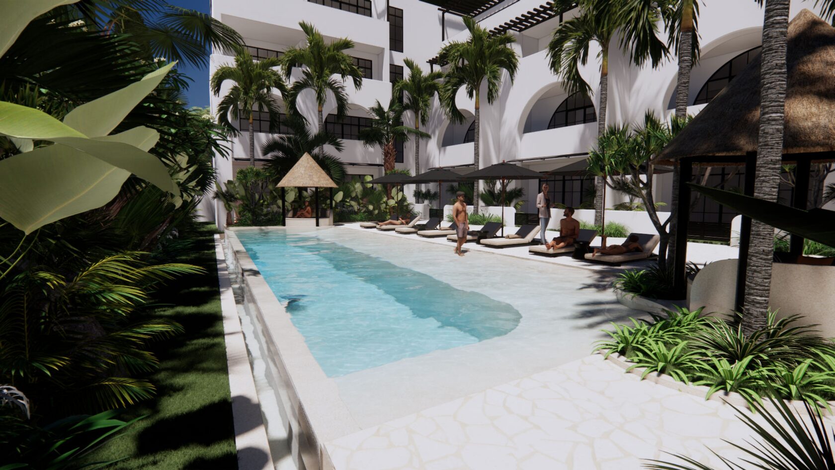 Canggu,Bali,Indonesia,1 Bedroom,1 Bathroom,Apartment,MLS ID 2082