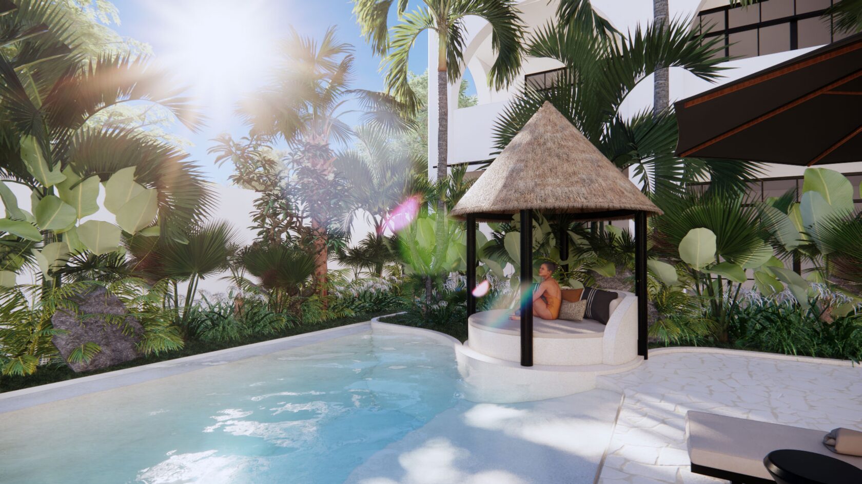 Canggu,Bali,Indonesia,1 Bedroom,1 Bathroom,Apartment,MLS ID 2082