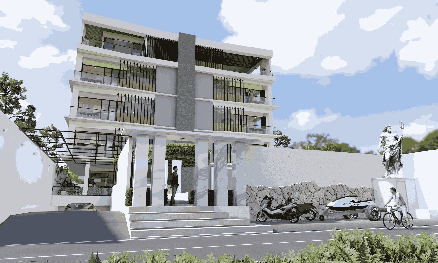 Sanur,Bali,Indonesia,2 Bedrooms,2 Bathrooms,Apartment,MLS ID 2303