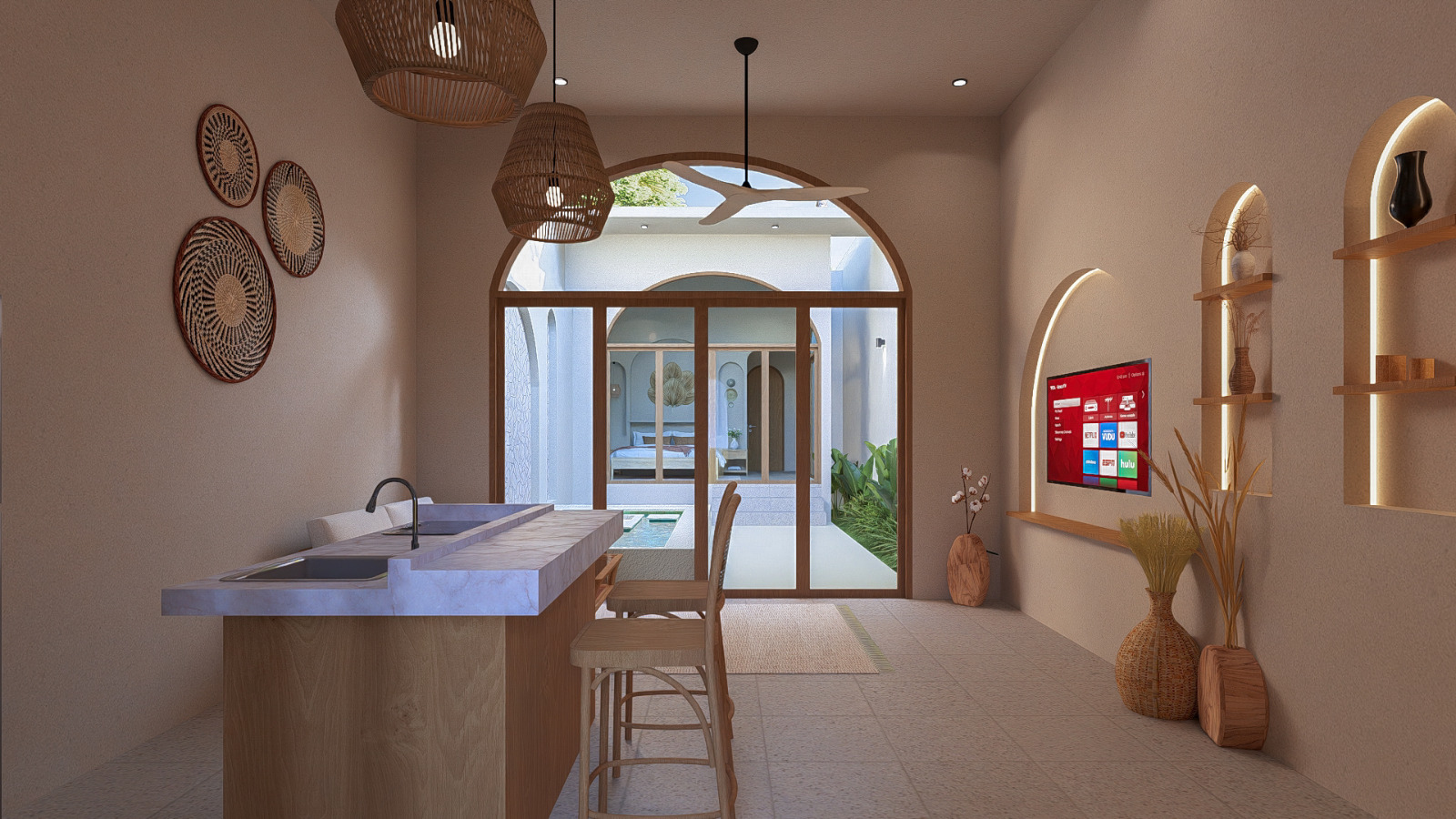 Jimbaran,Bali,Indonesia,3 Bedrooms,3 Bathrooms,Villa,MLS ID 2524